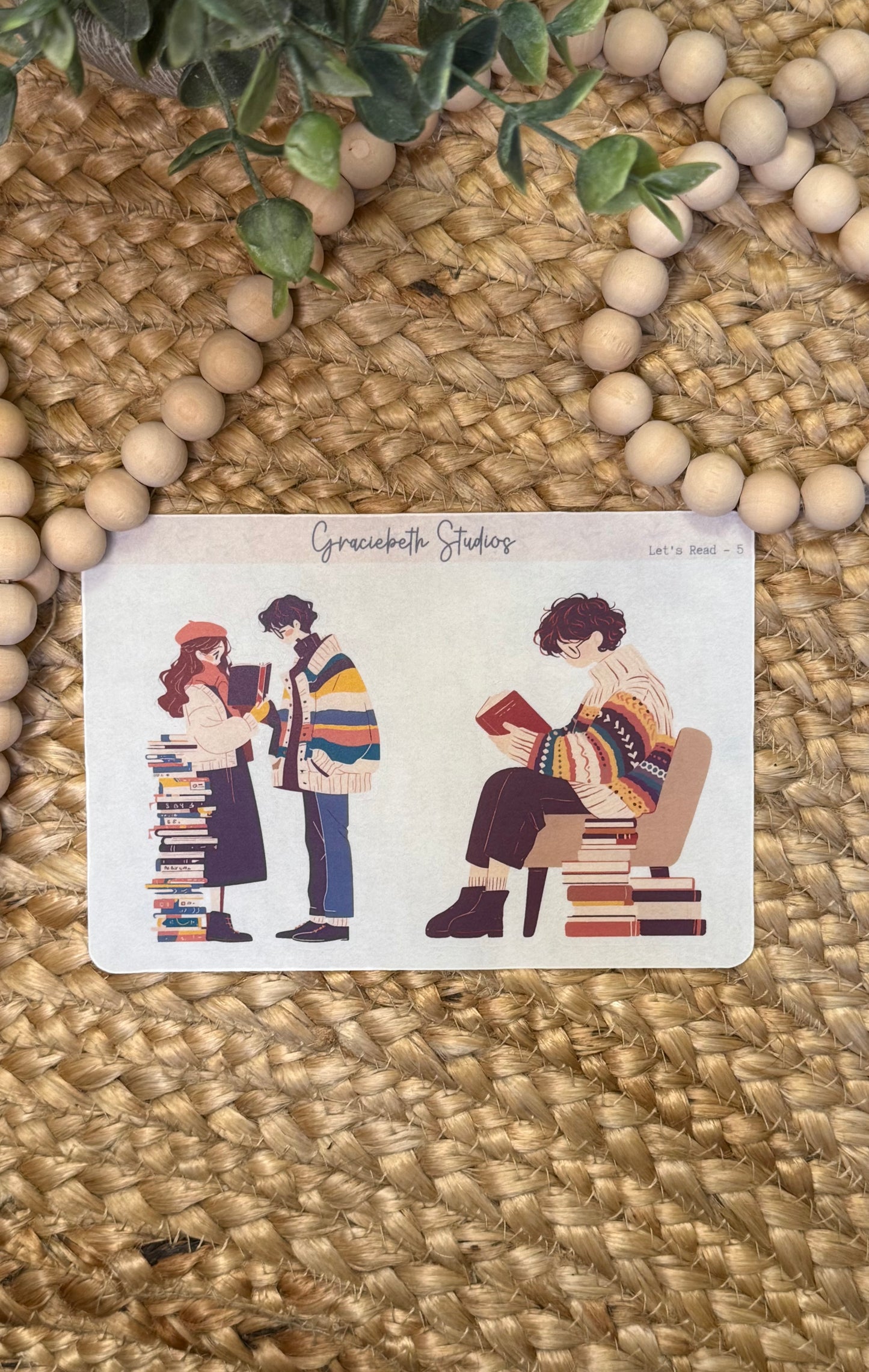 Let's Read Deco Stickers