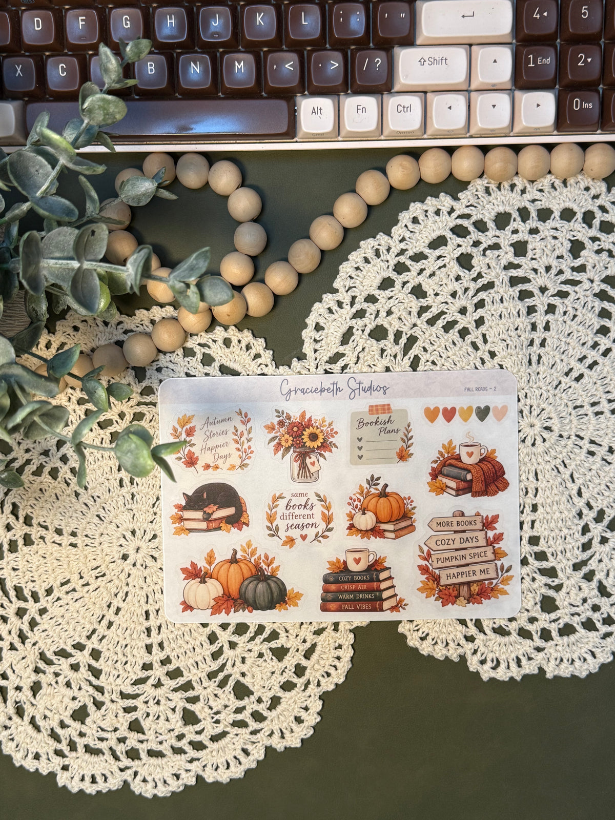 Fall Reads - Deco Stickers