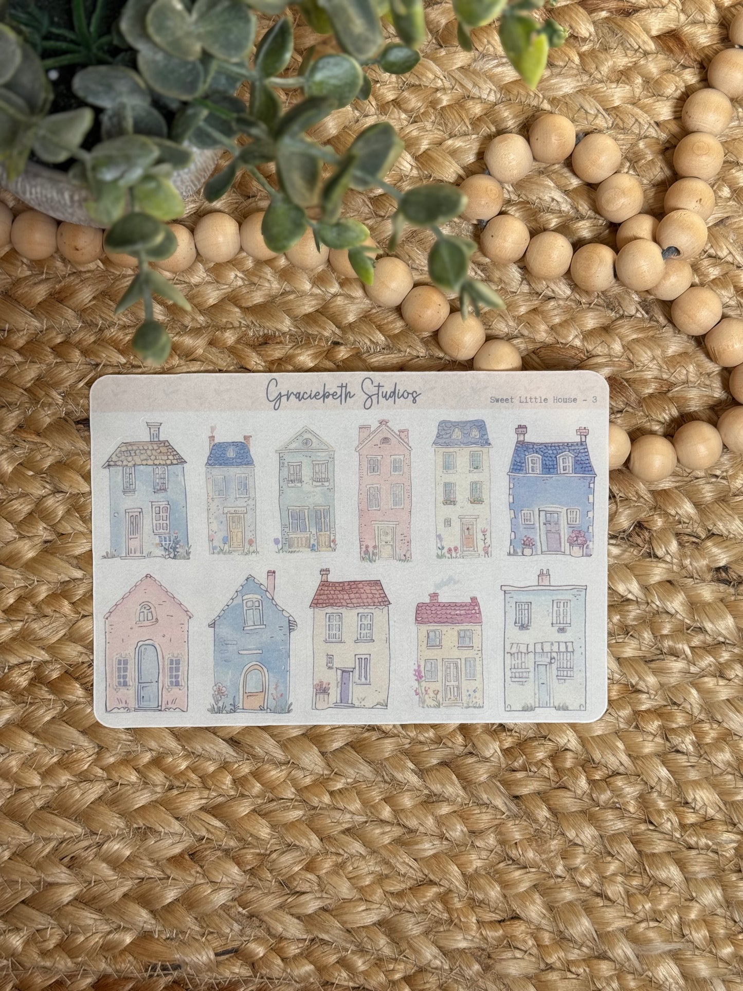 Sweet Little House - Deco Stickers
