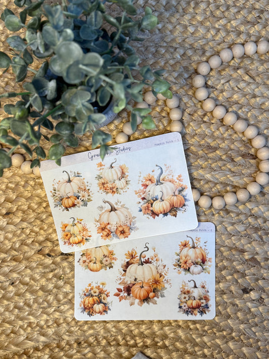 Pumpkin Patch Deco Stickers