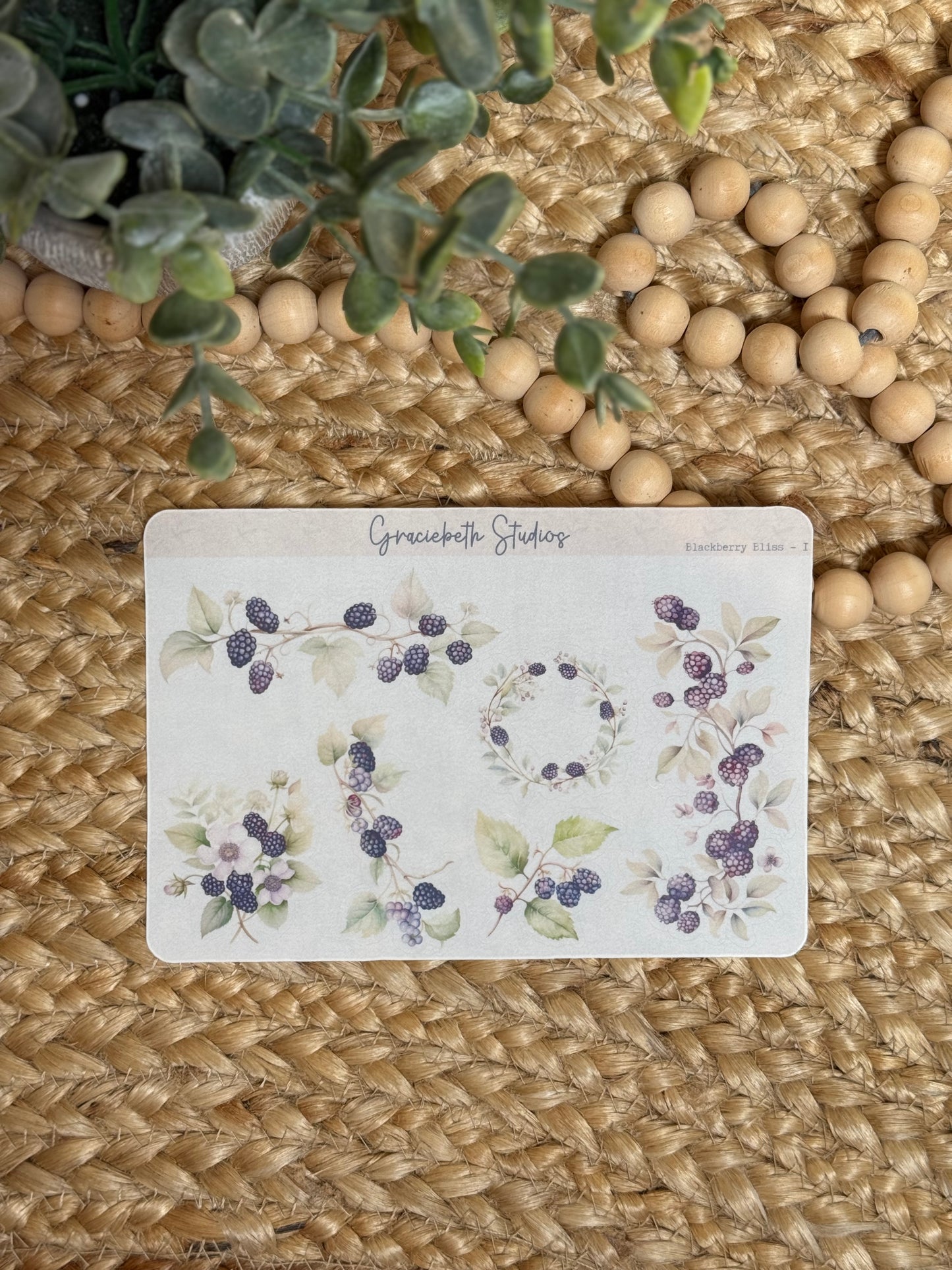 Blackberry Bliss - Deco Stickers