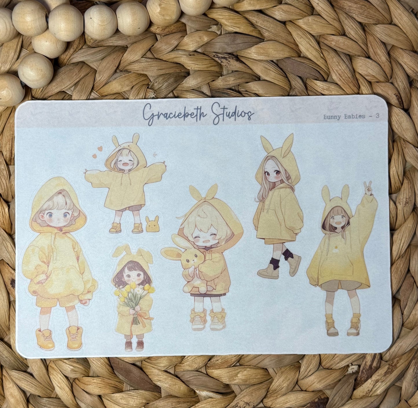 Bunny Babies Deco Stickers