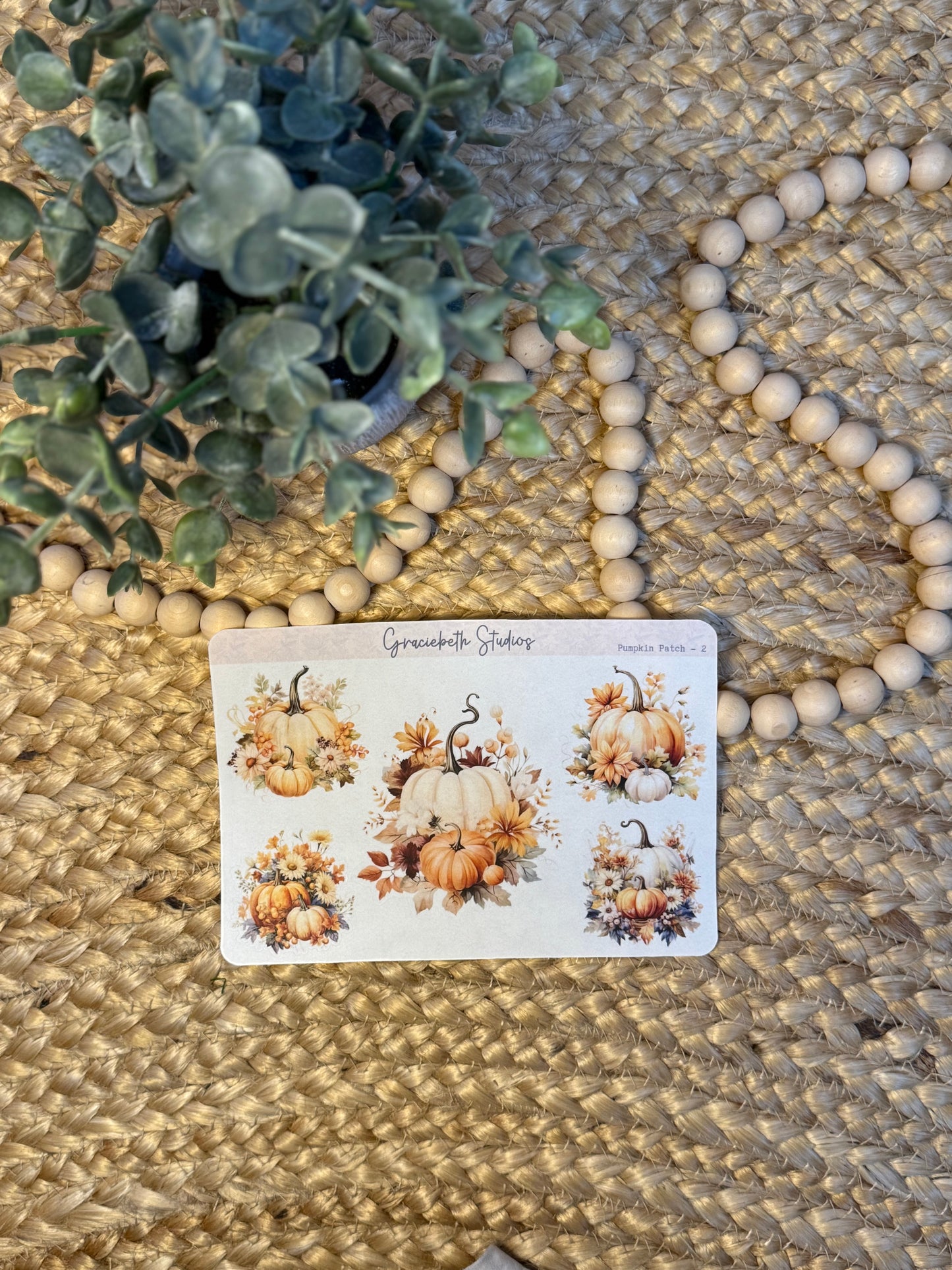 Pumpkin Patch Deco Stickers
