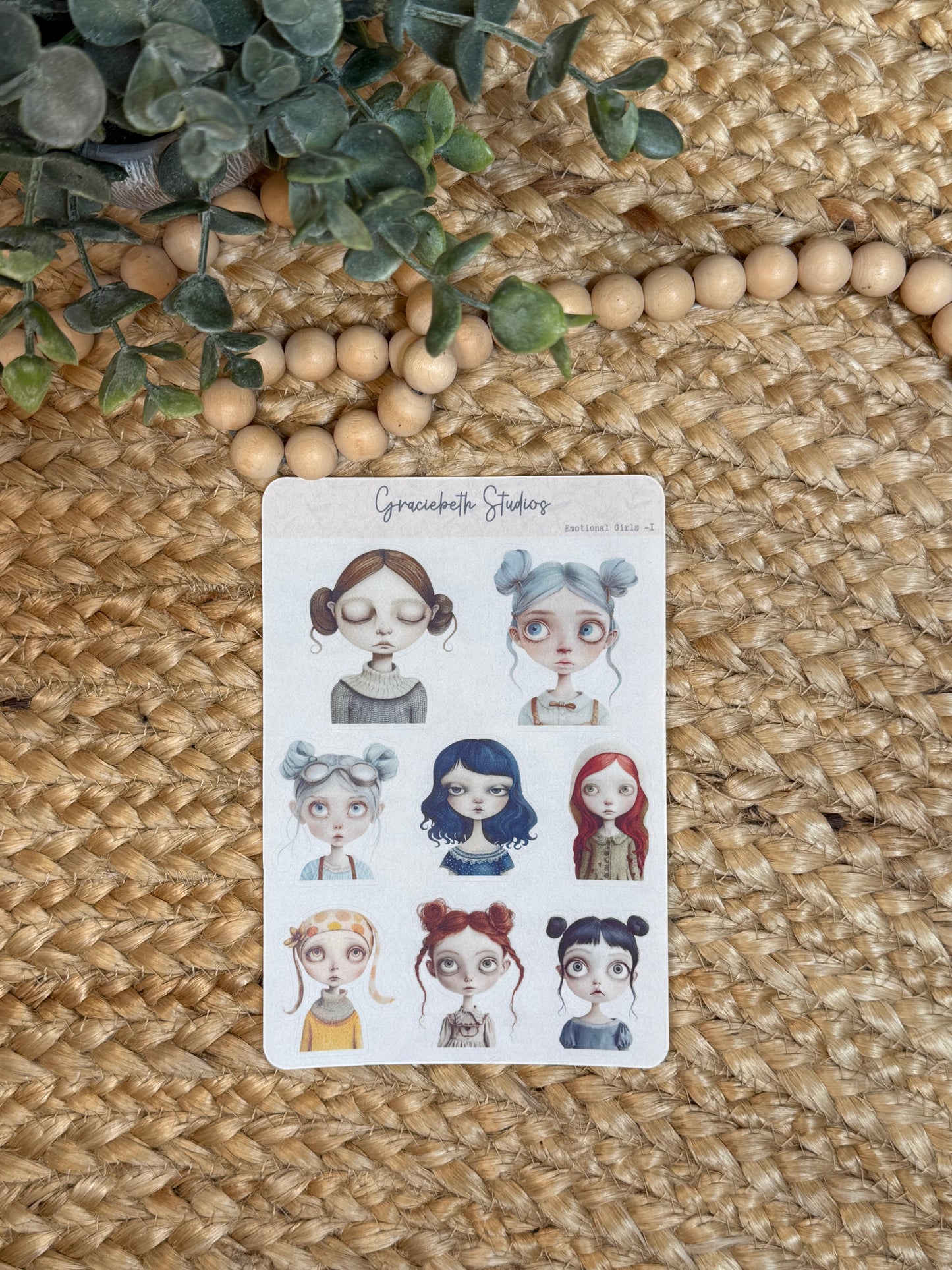 Emotional Girls - Deco Stickers