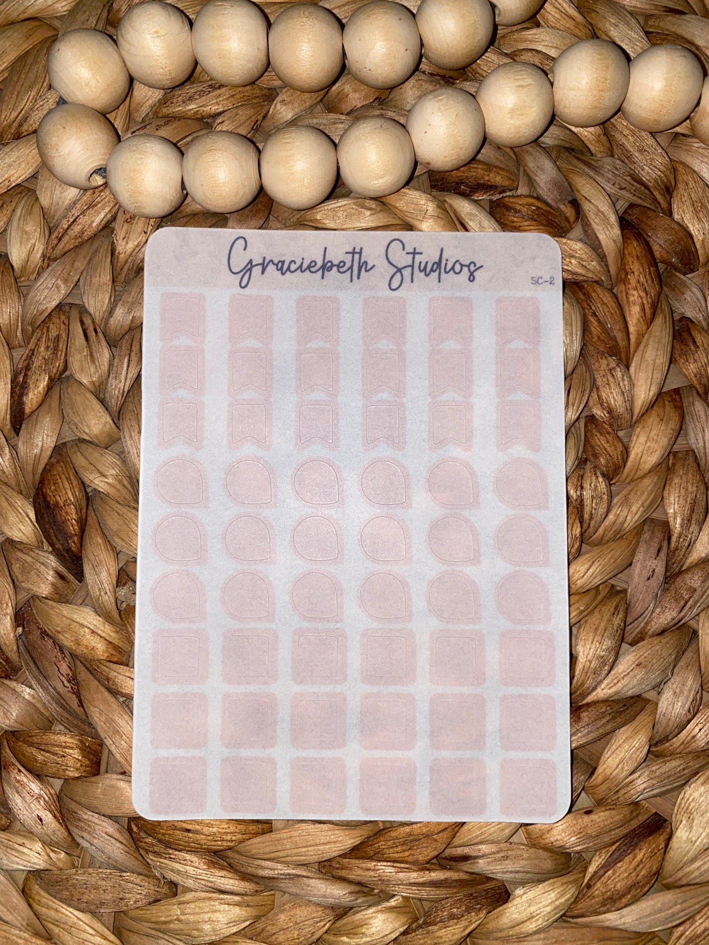 Smiley Coffee Colors - Functional Flags, Drops and Squares Mix