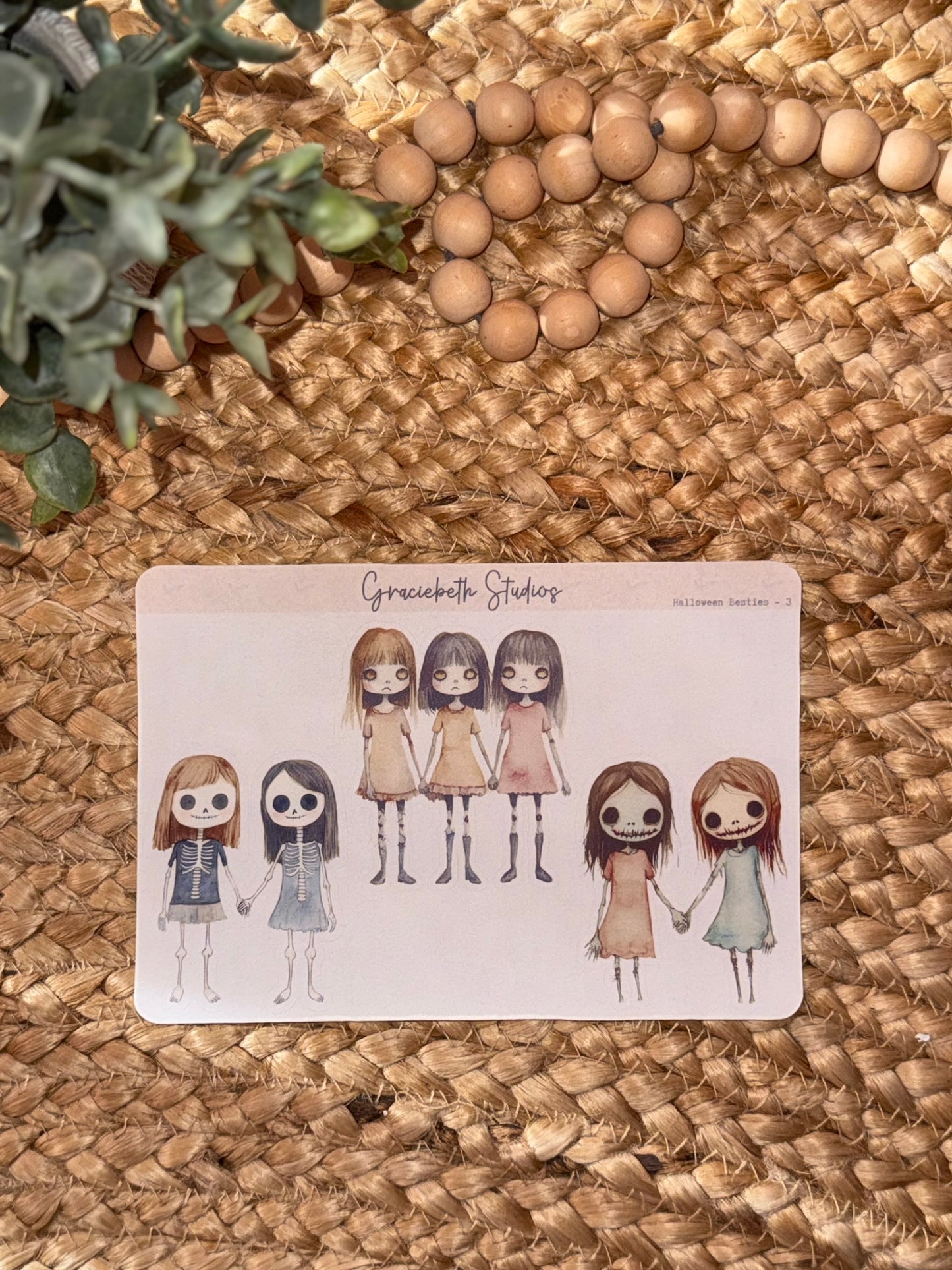 Halloween Besties - Deco Stickers