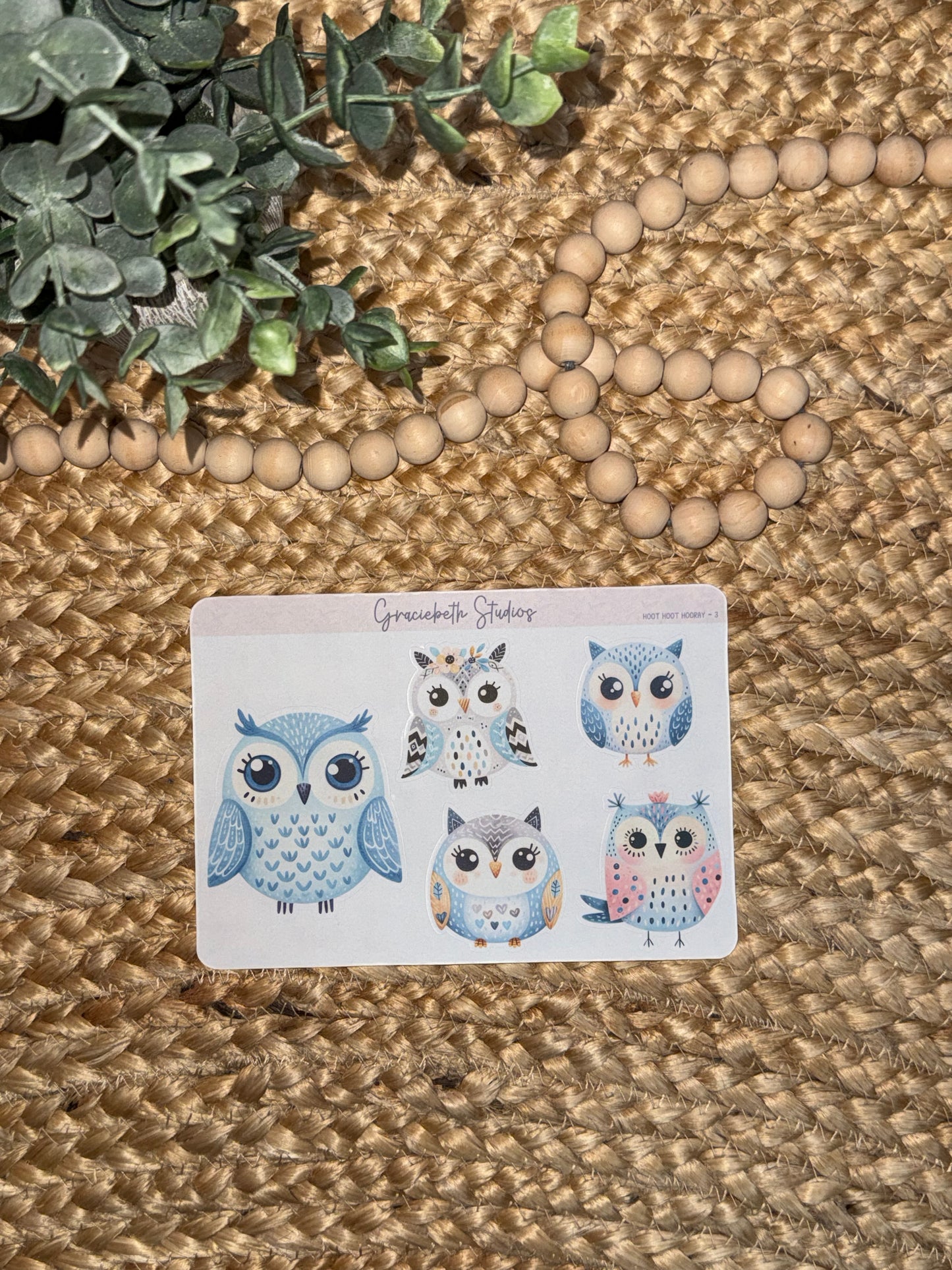 Hoot Hoot Hooray - Deco Stickers