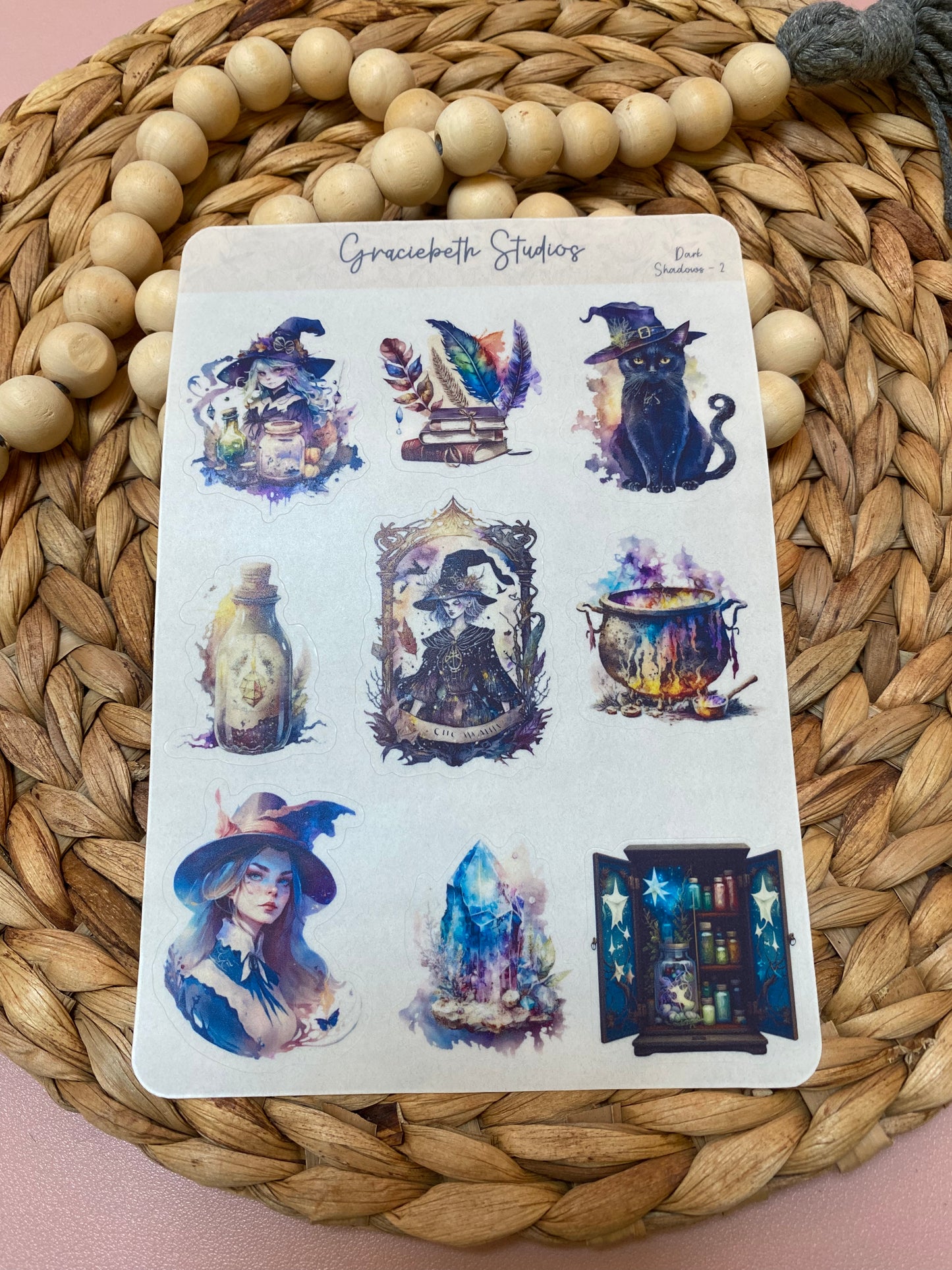 Dark Shadows Deco Stickers