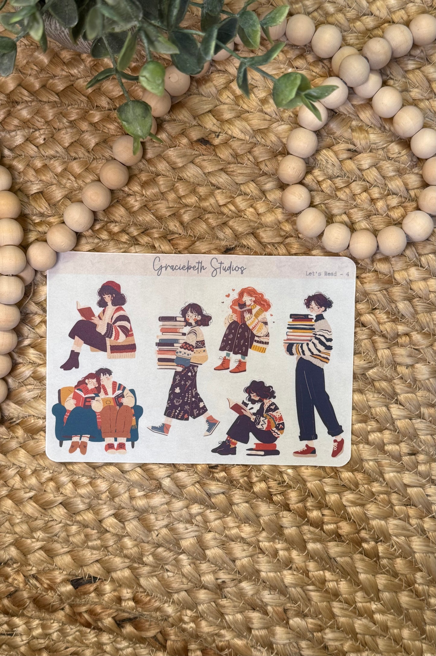 Let's Read Deco Stickers