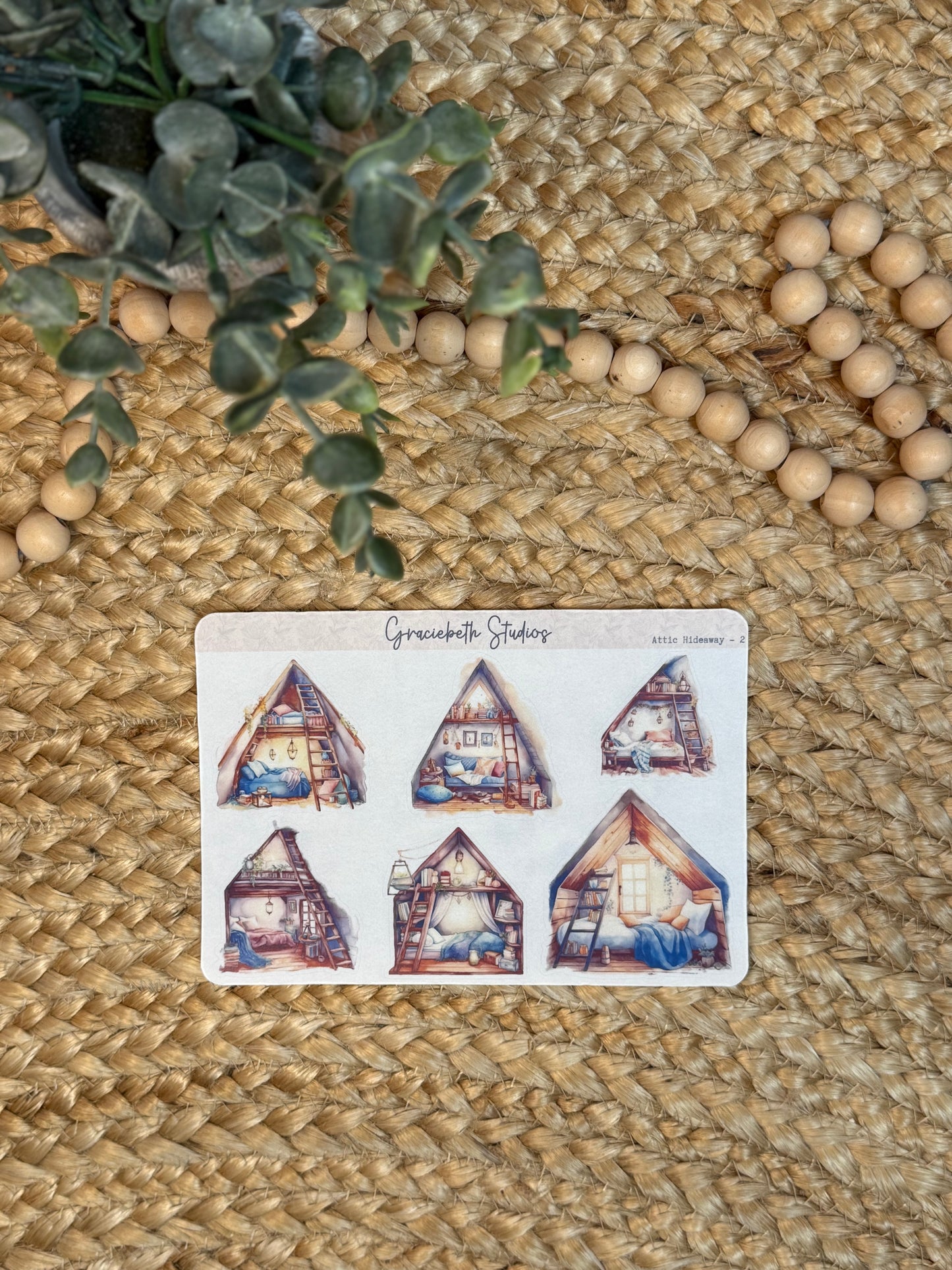 Attic Hideaway - Deco Stickers