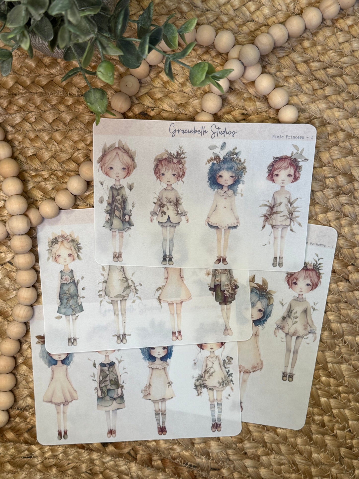 Pixie Princess Deco Stickers
