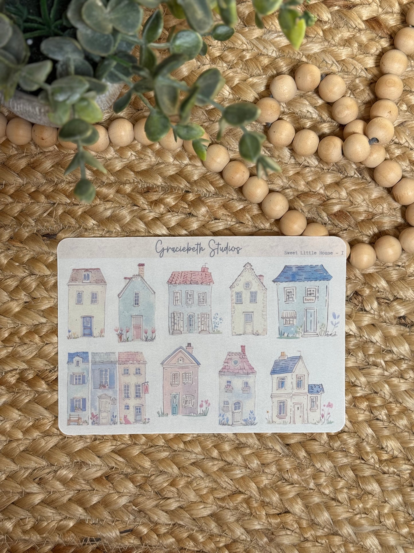 Sweet Little House - Deco Stickers