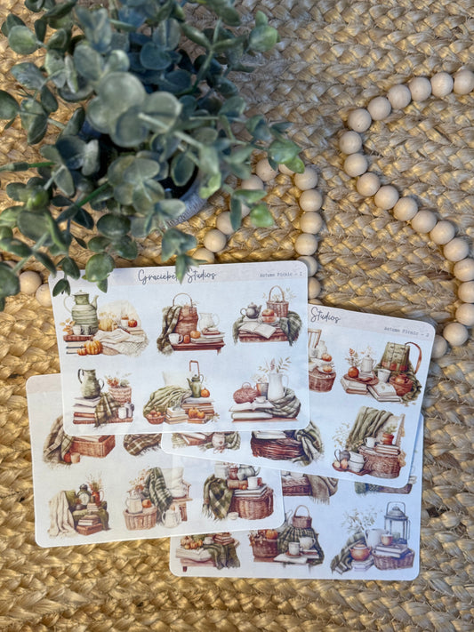 Autumn Picnic - Deco Stickers