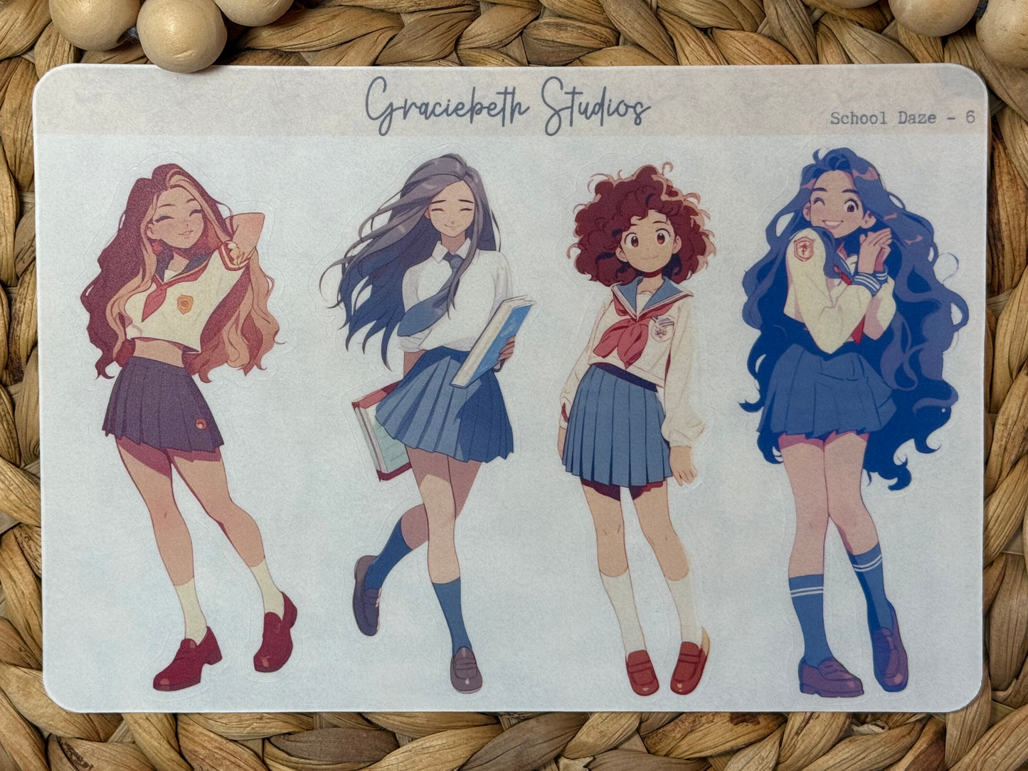 School Daze Deco Stickers