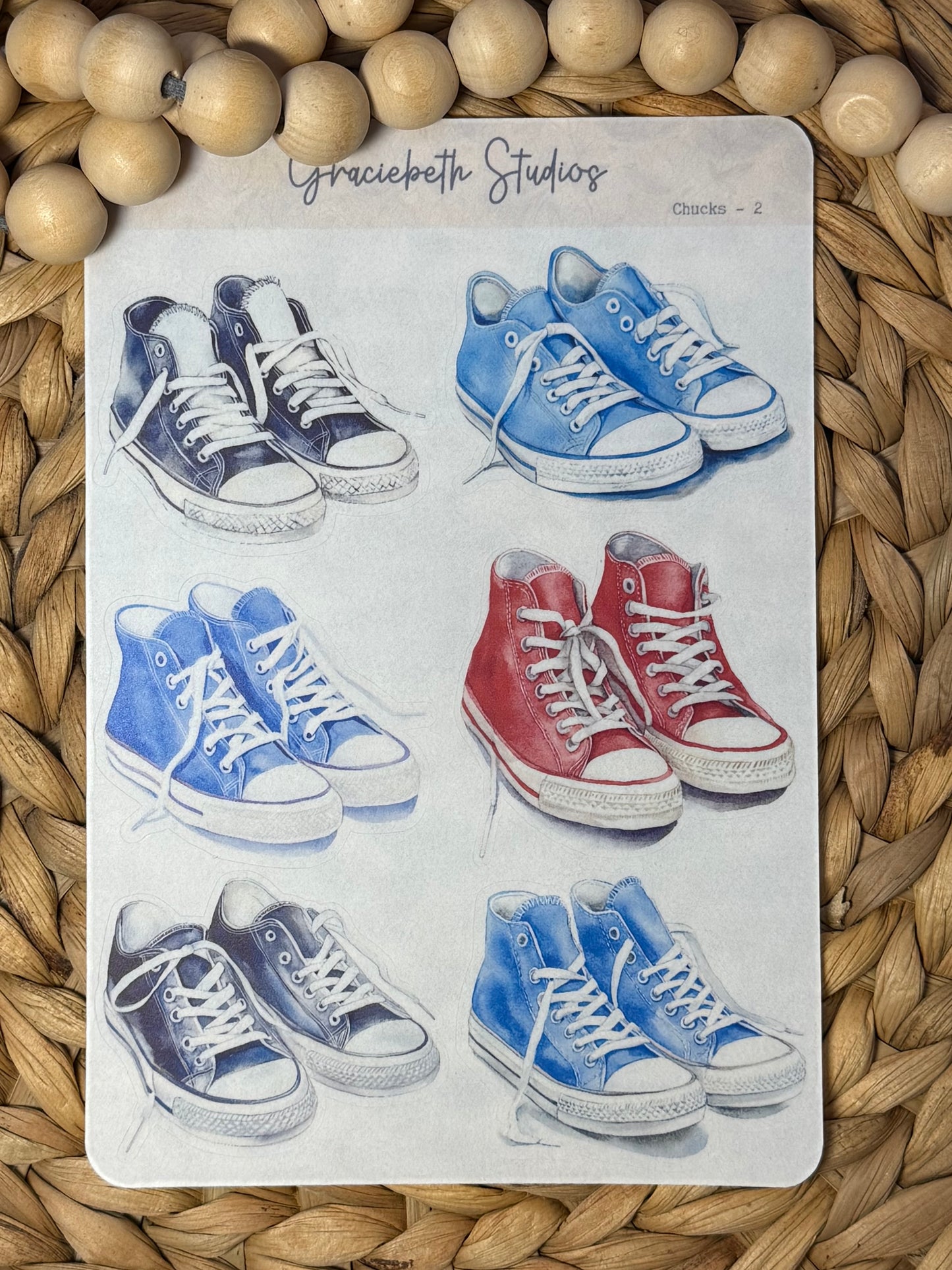 Chucks Deco Stickers