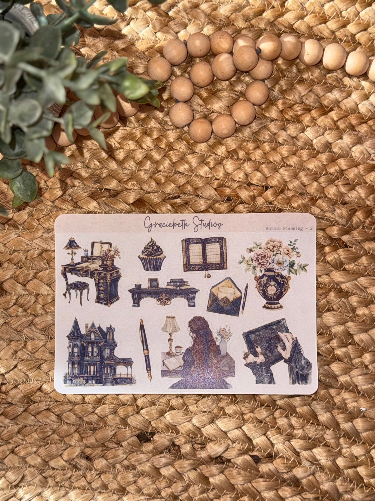 Gothic Planning - Deco Stickers