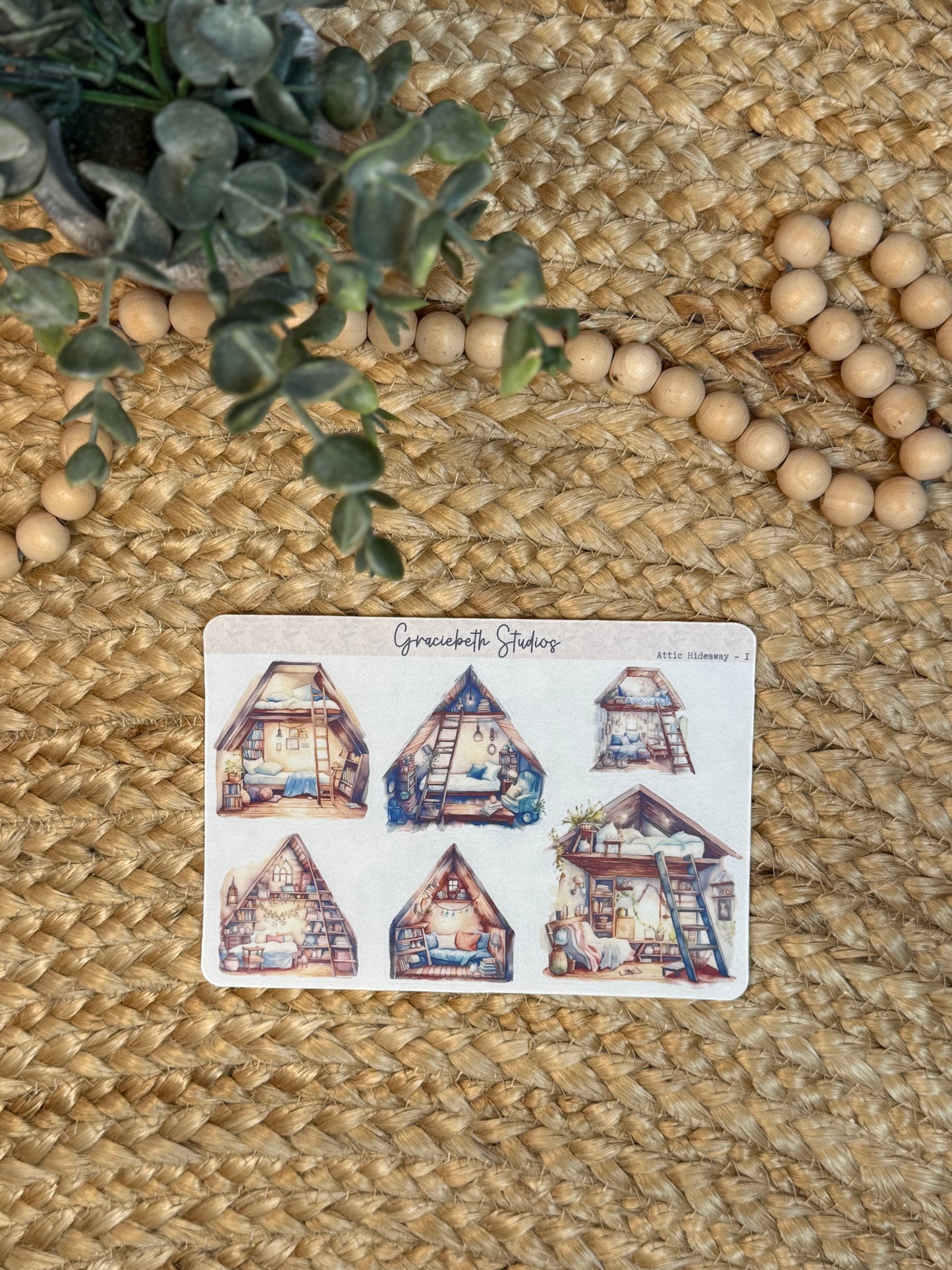 Attic Hideaway - Deco Stickers
