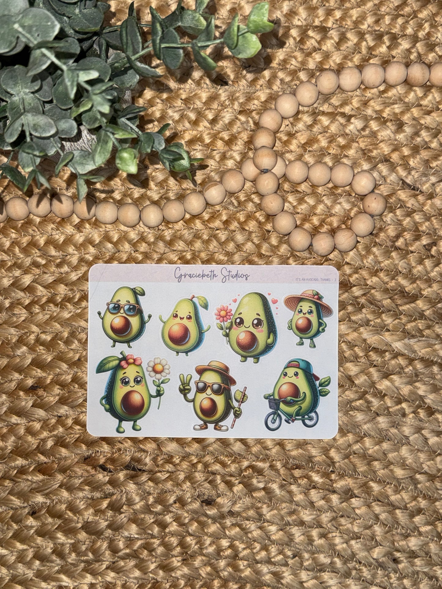 It's An Avocado, Thanks - Deco Stickers