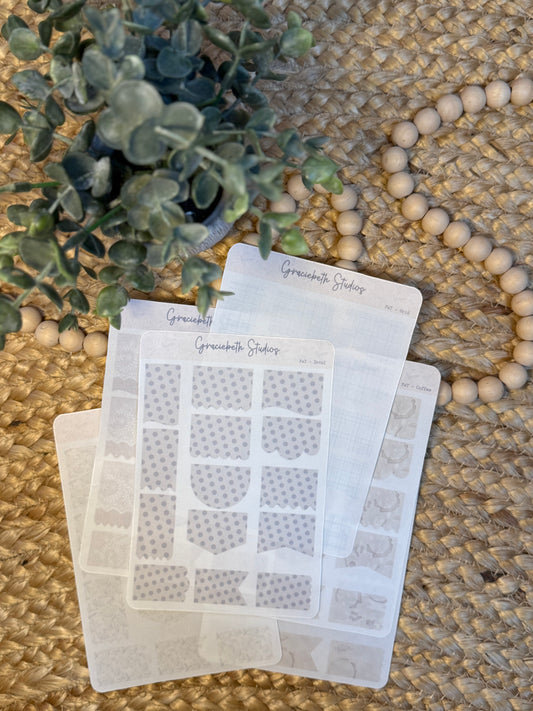 Flags and Tags - Deco Stickers