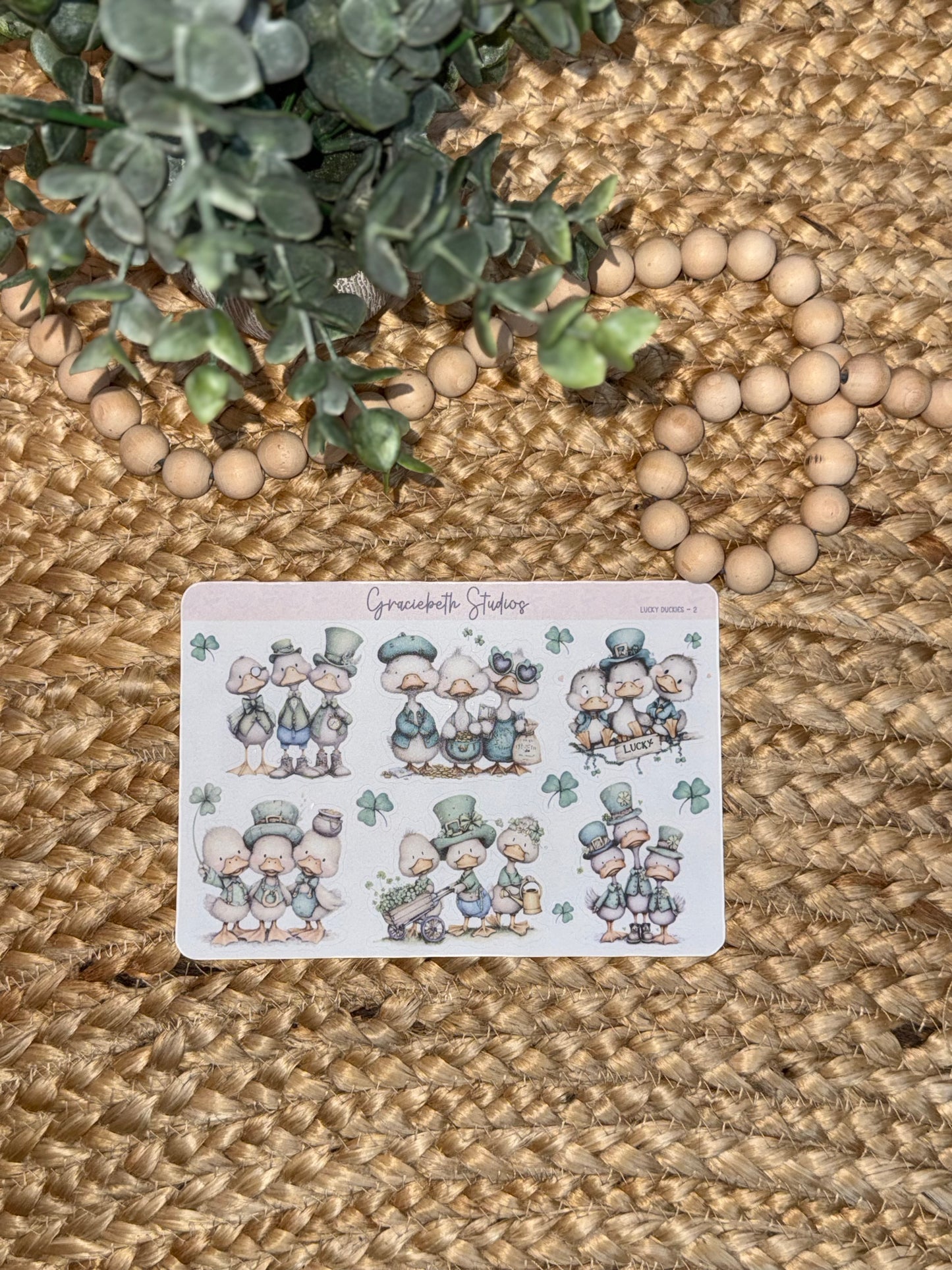 Lucky Duckies - Deco Stickers