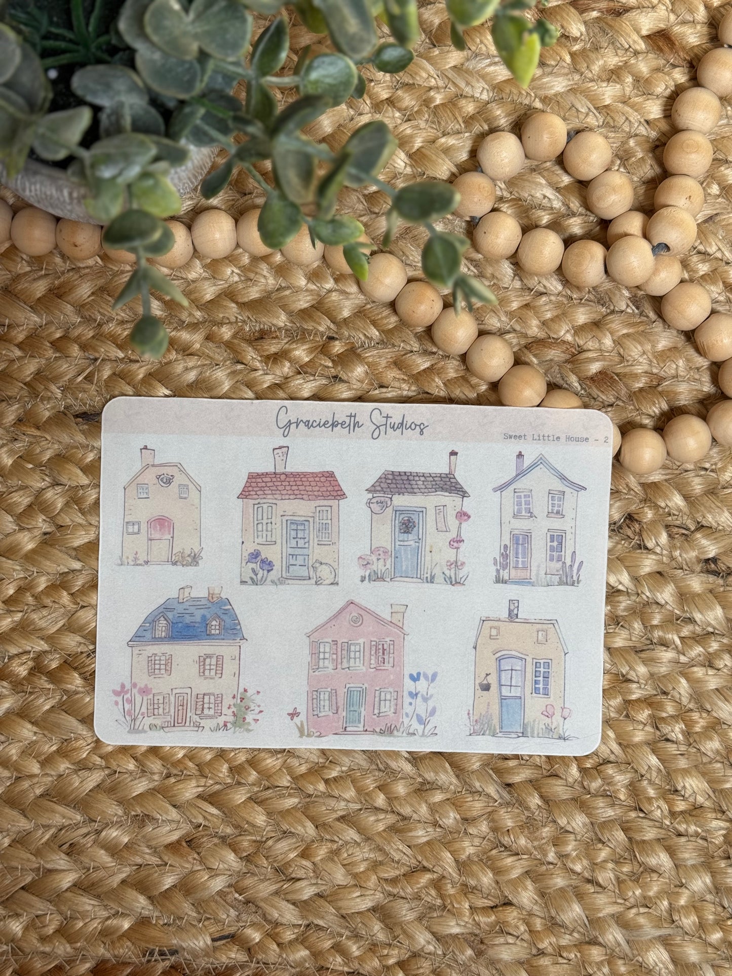 Sweet Little House - Deco Stickers