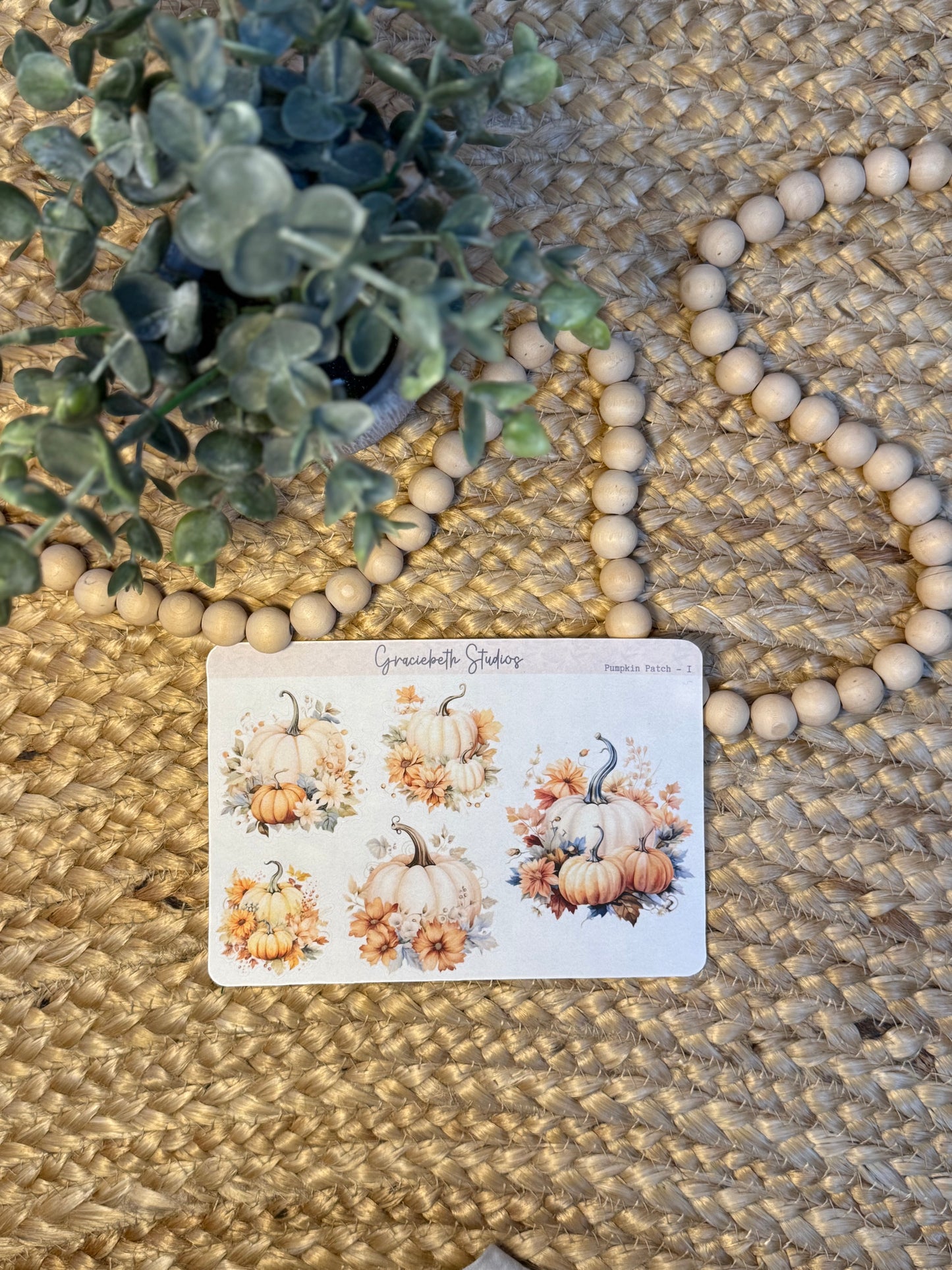 Pumpkin Patch Deco Stickers