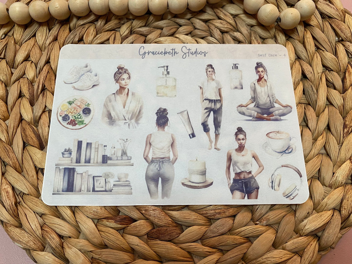 Self Care Deco Stickers