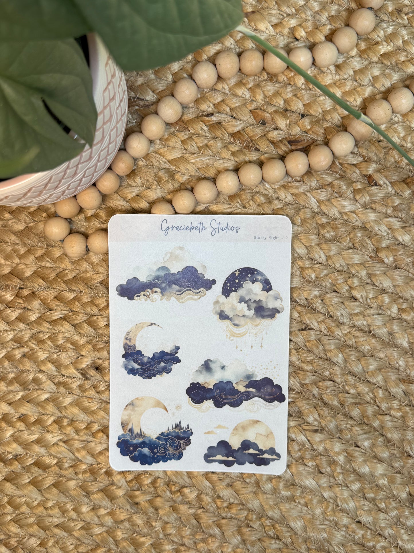 Starry Night - Deco Stickers