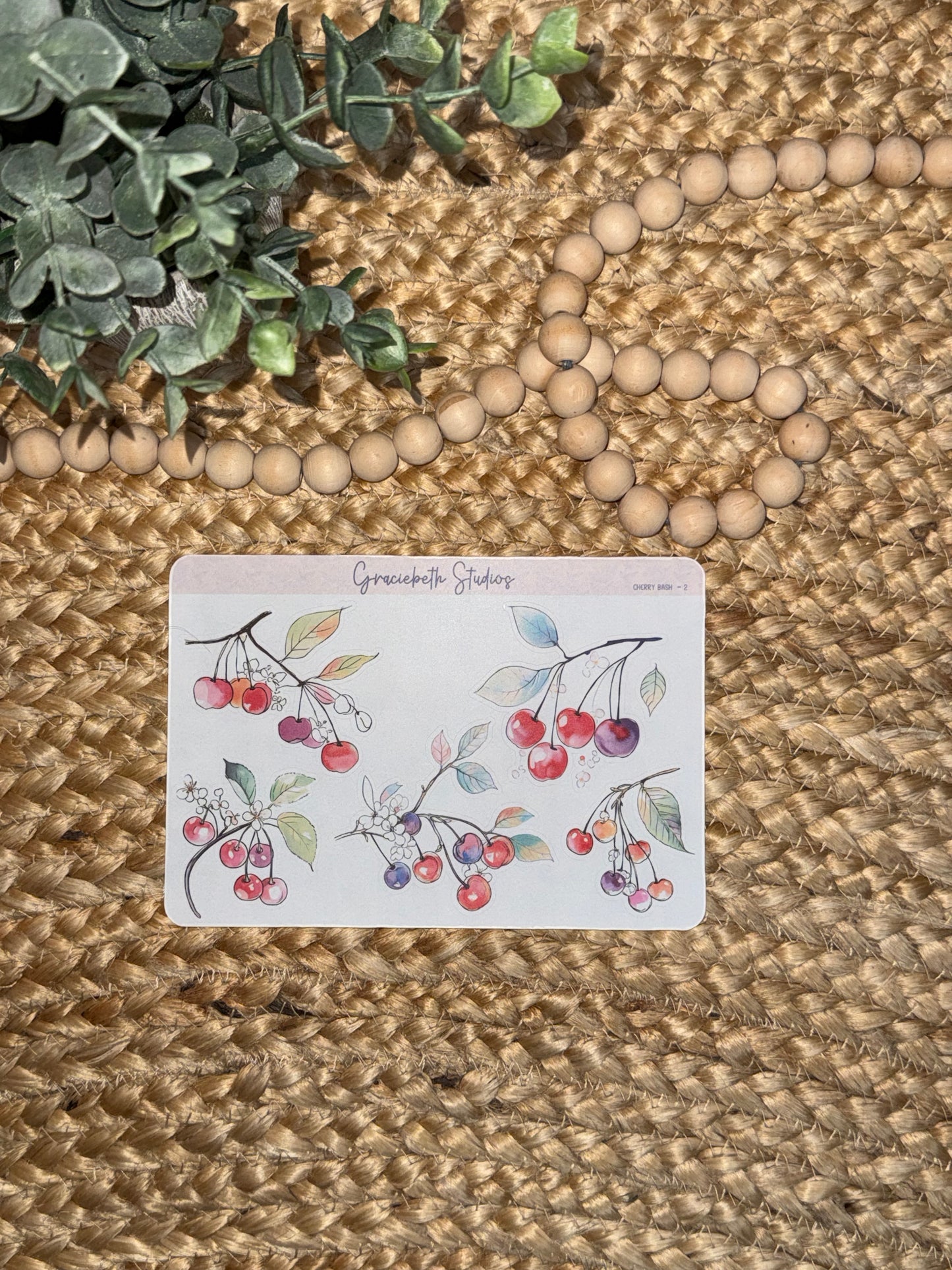 Cherry Bash Deco Stickers