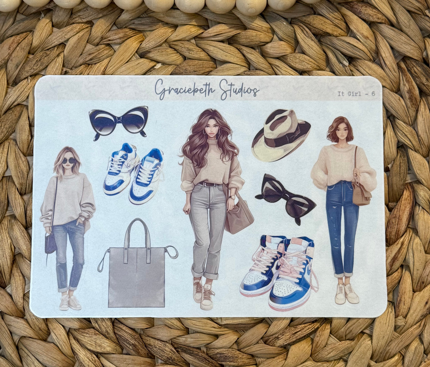 It Girl Deco Stickers