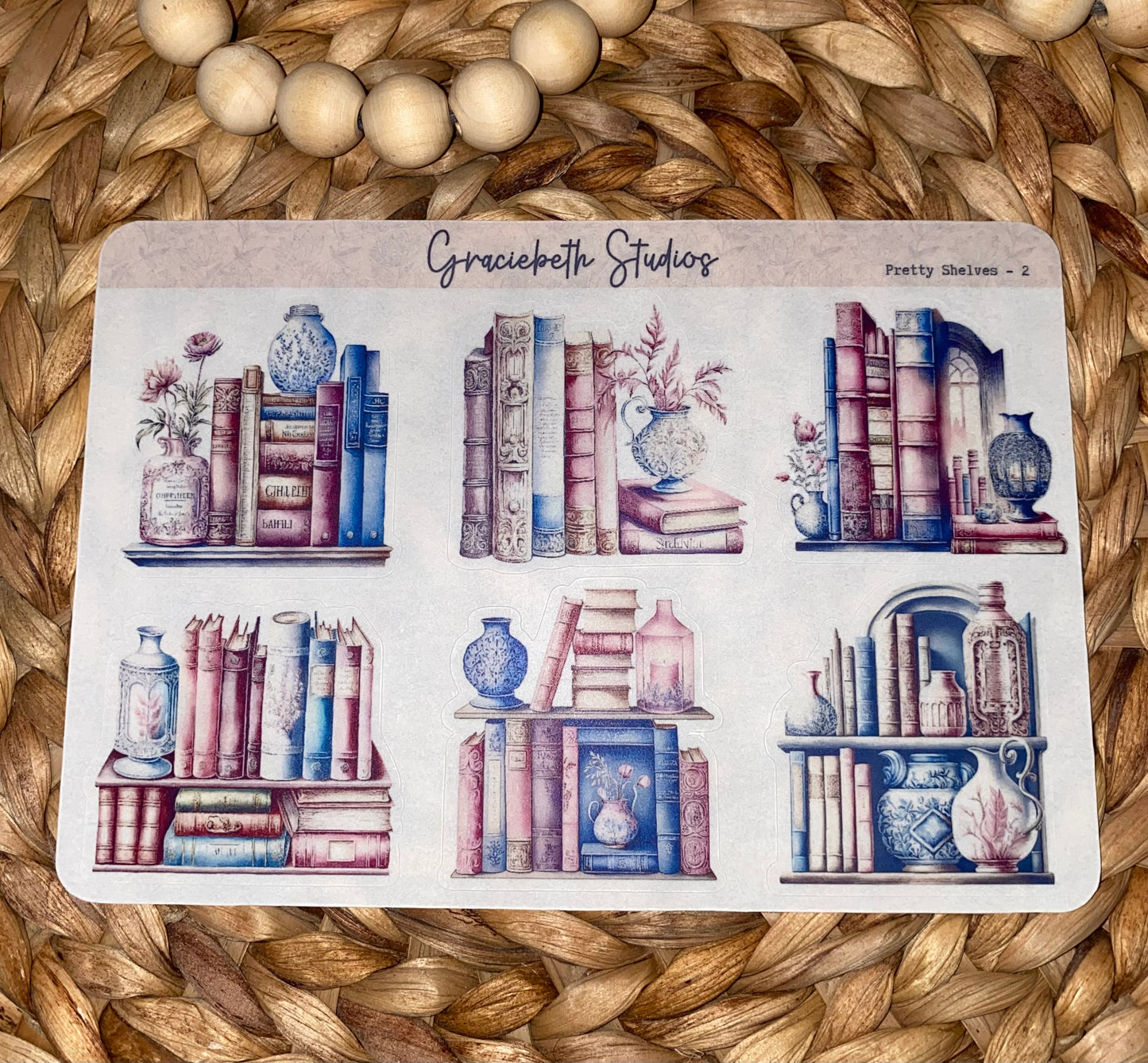 Pretty Shelves Deco Stickers