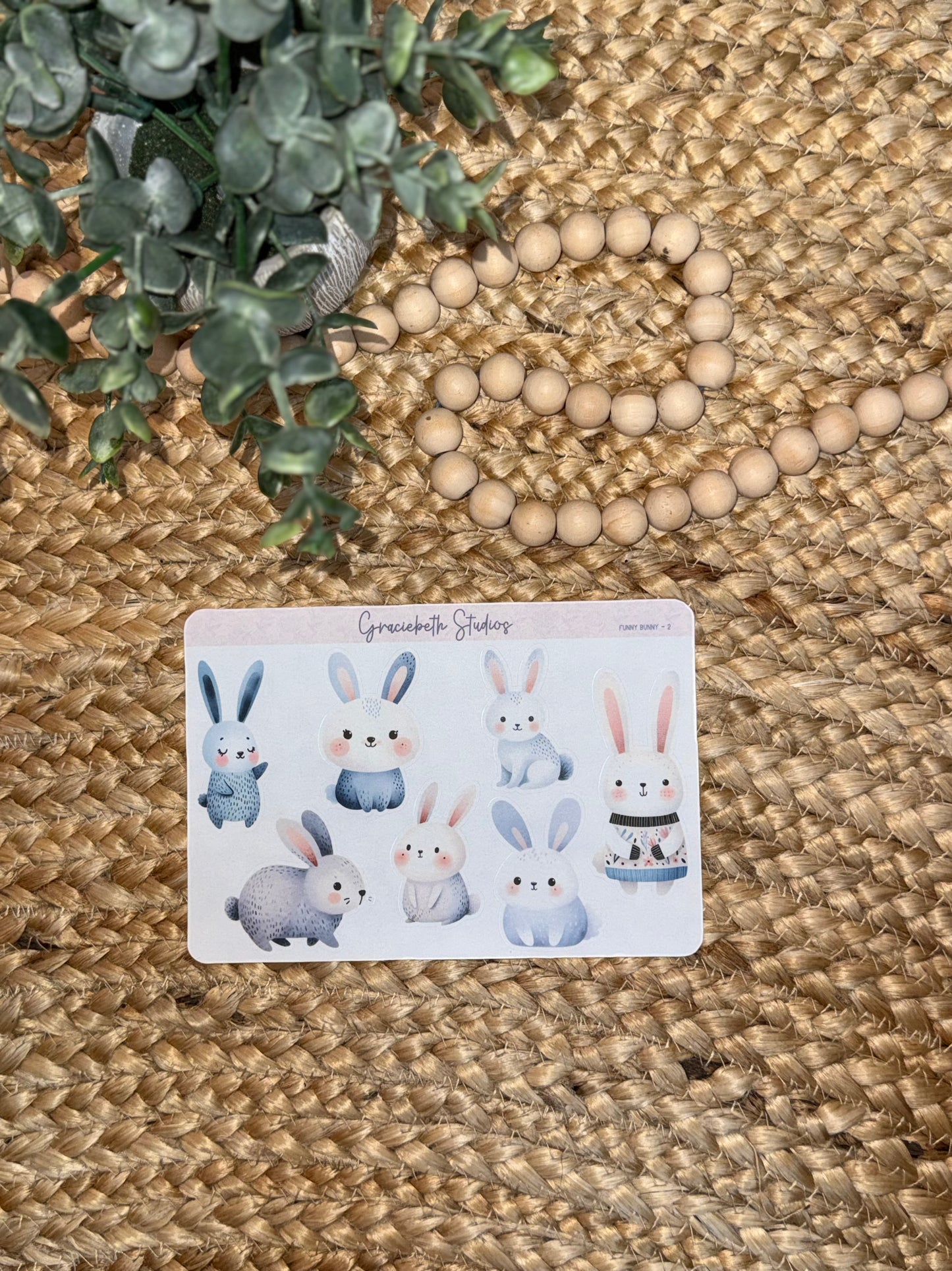 Funny Bunny - Deco Stickers