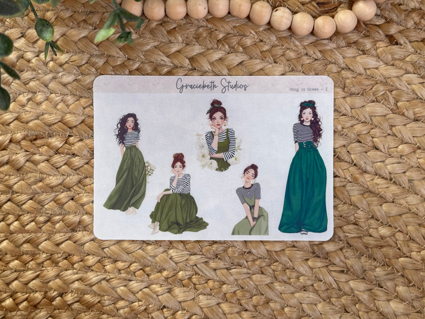 Gorg in Green - Deco Stickers