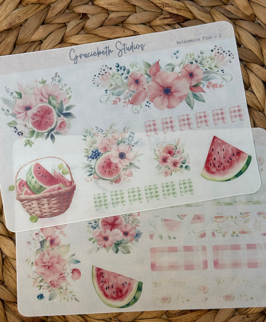 Watermelon Fizz Deco Stickers