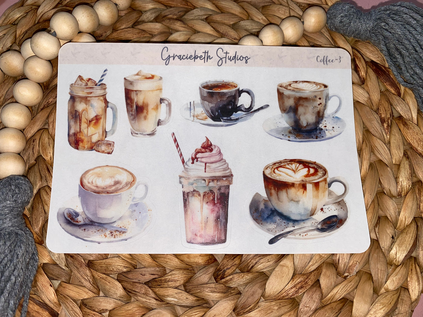 Coffee Deco Stickers