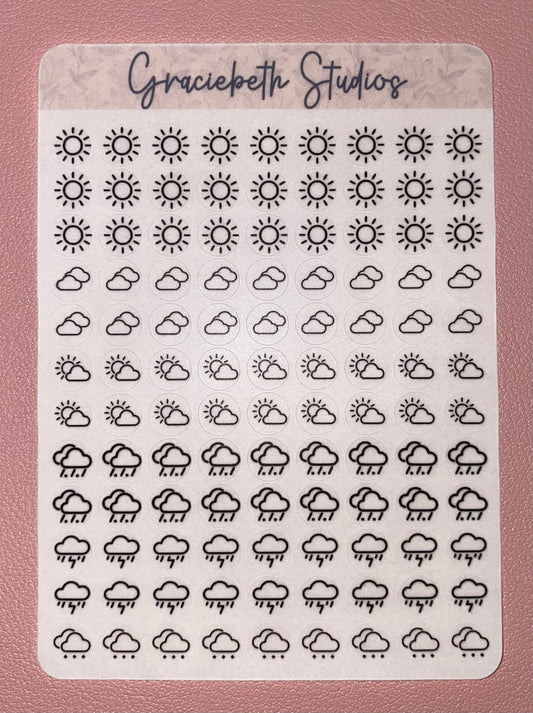 Small Weather Icons