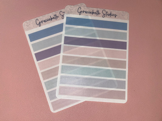 Large Sticker "Strips"