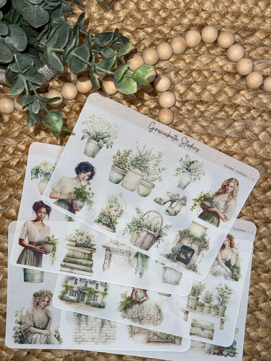 Green Goddess -  Deco Stickers