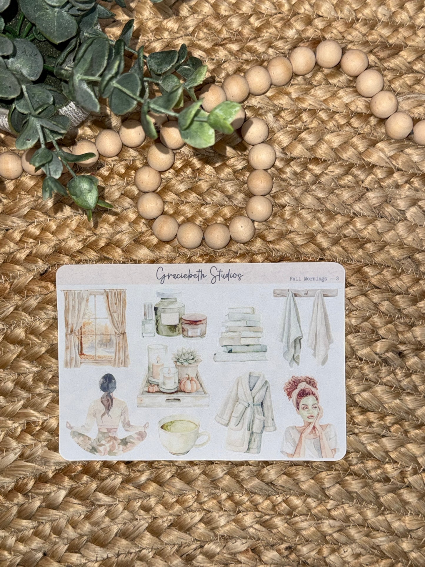 Fall Mornings -  Deco Stickers