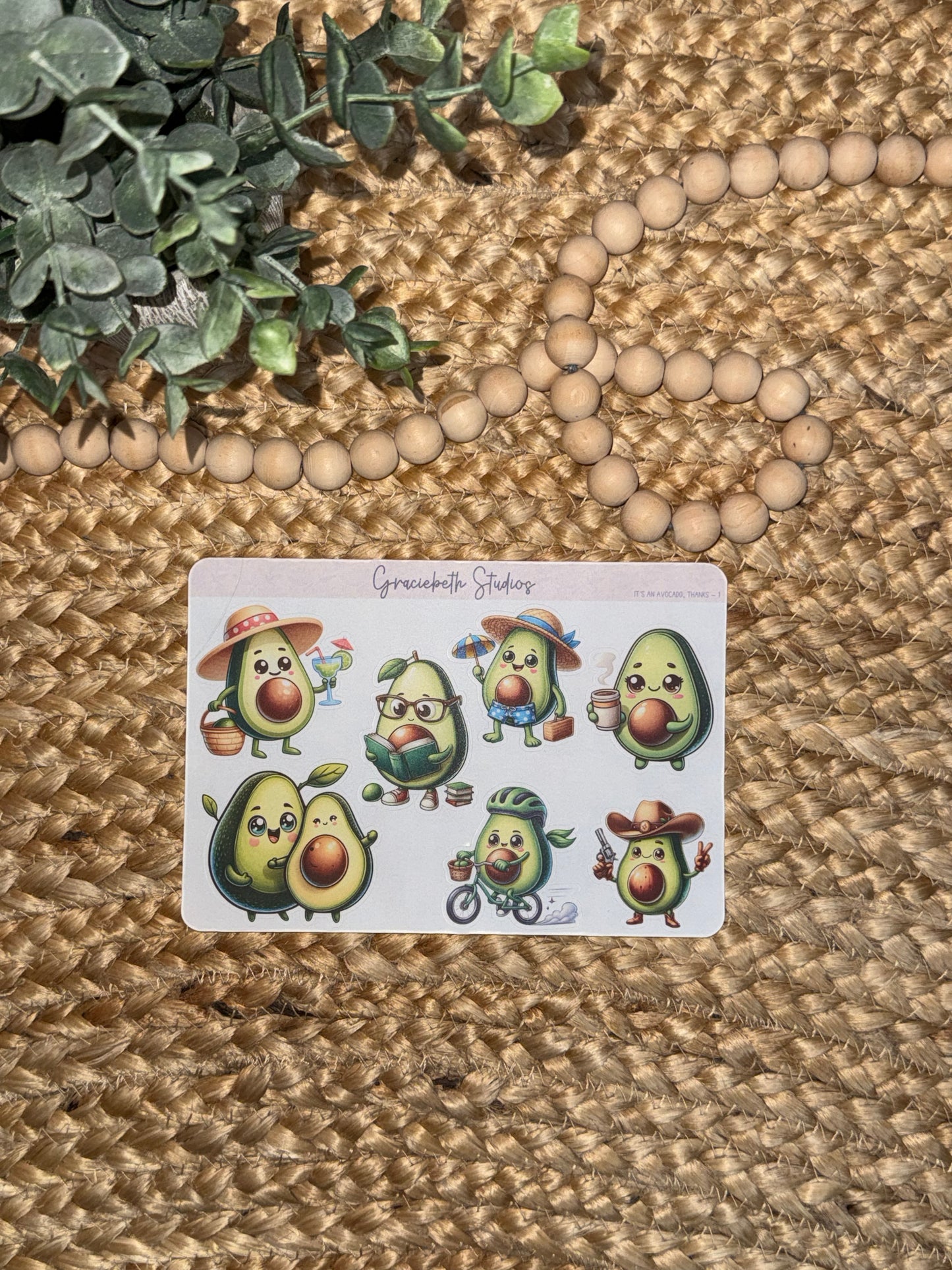 It's An Avocado, Thanks - Deco Stickers