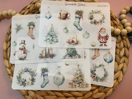 Dreamy Christmas Deco Stickers