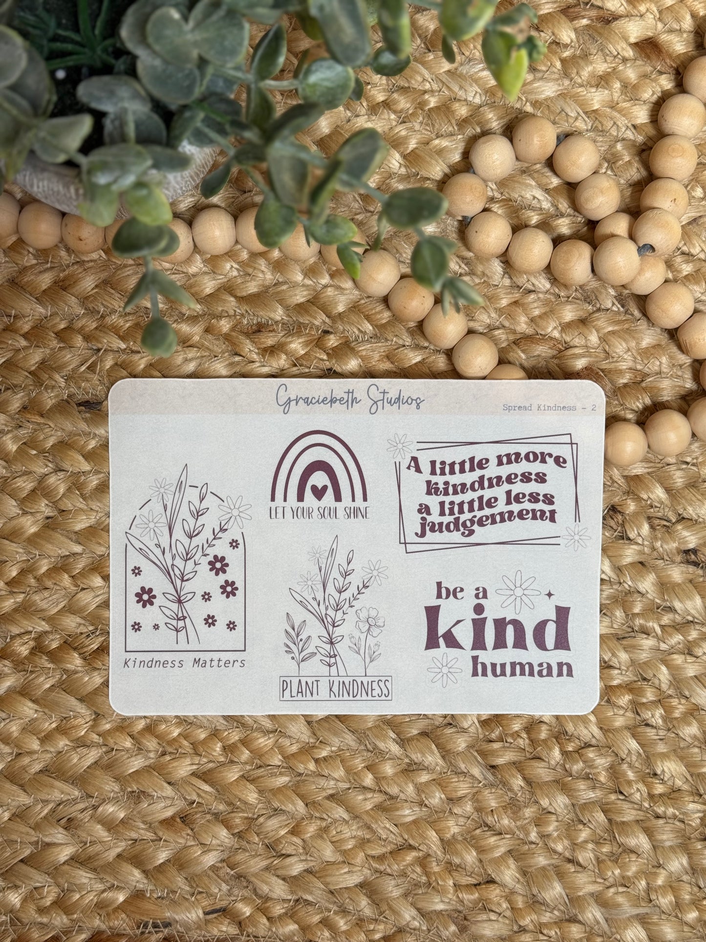 Spread Kindness - Deco Stickers
