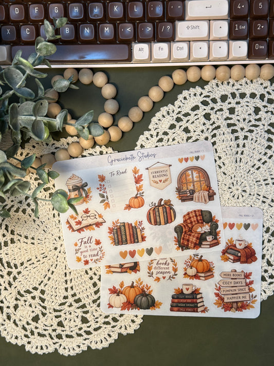 Fall Reads - Deco Stickers