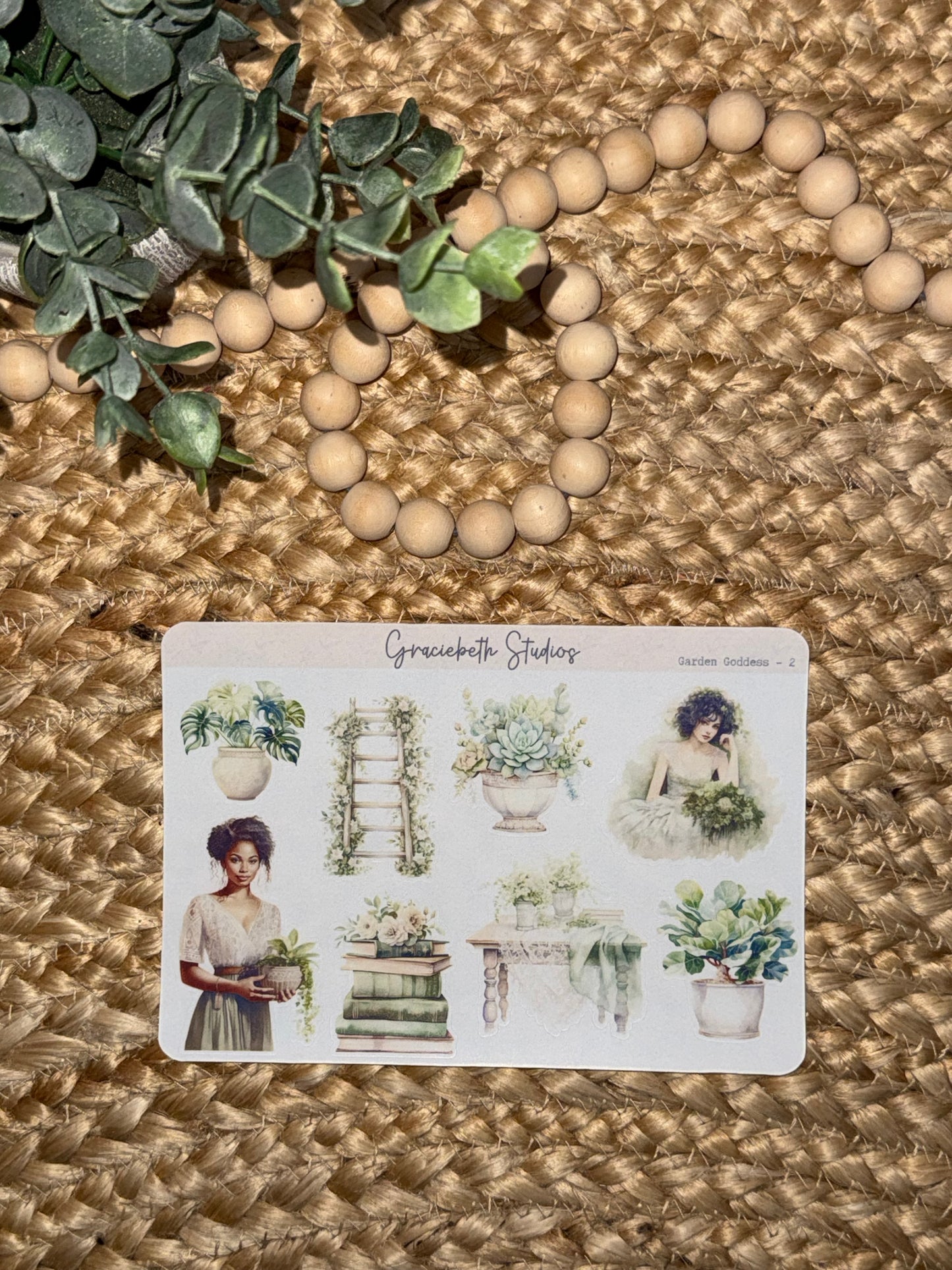 Green Goddess -  Deco Stickers