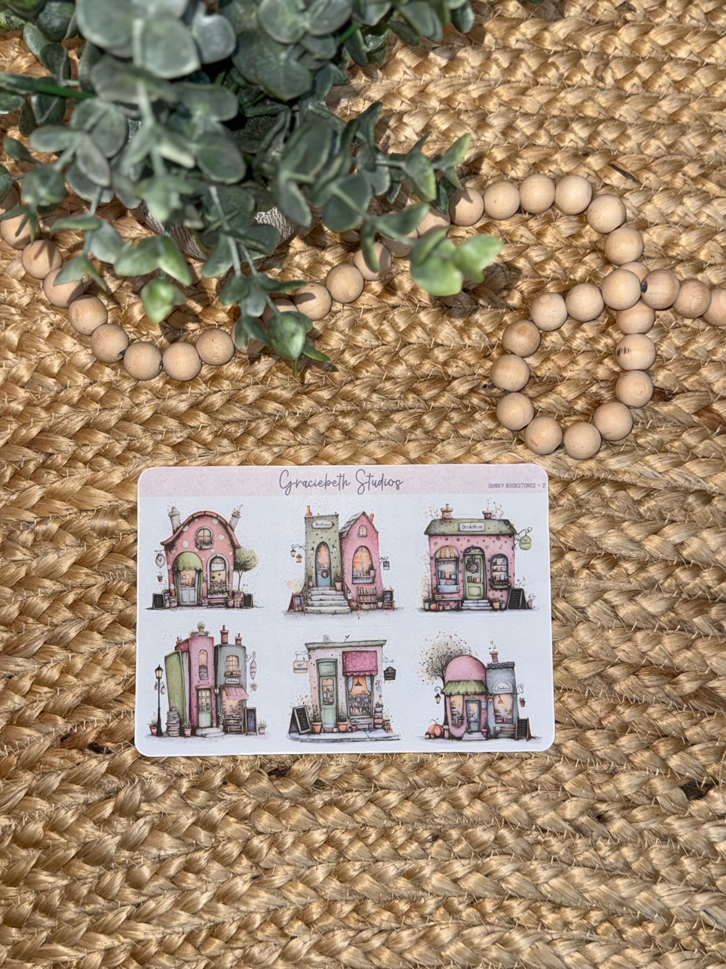 Quirky Bookstores - Deco Stickers