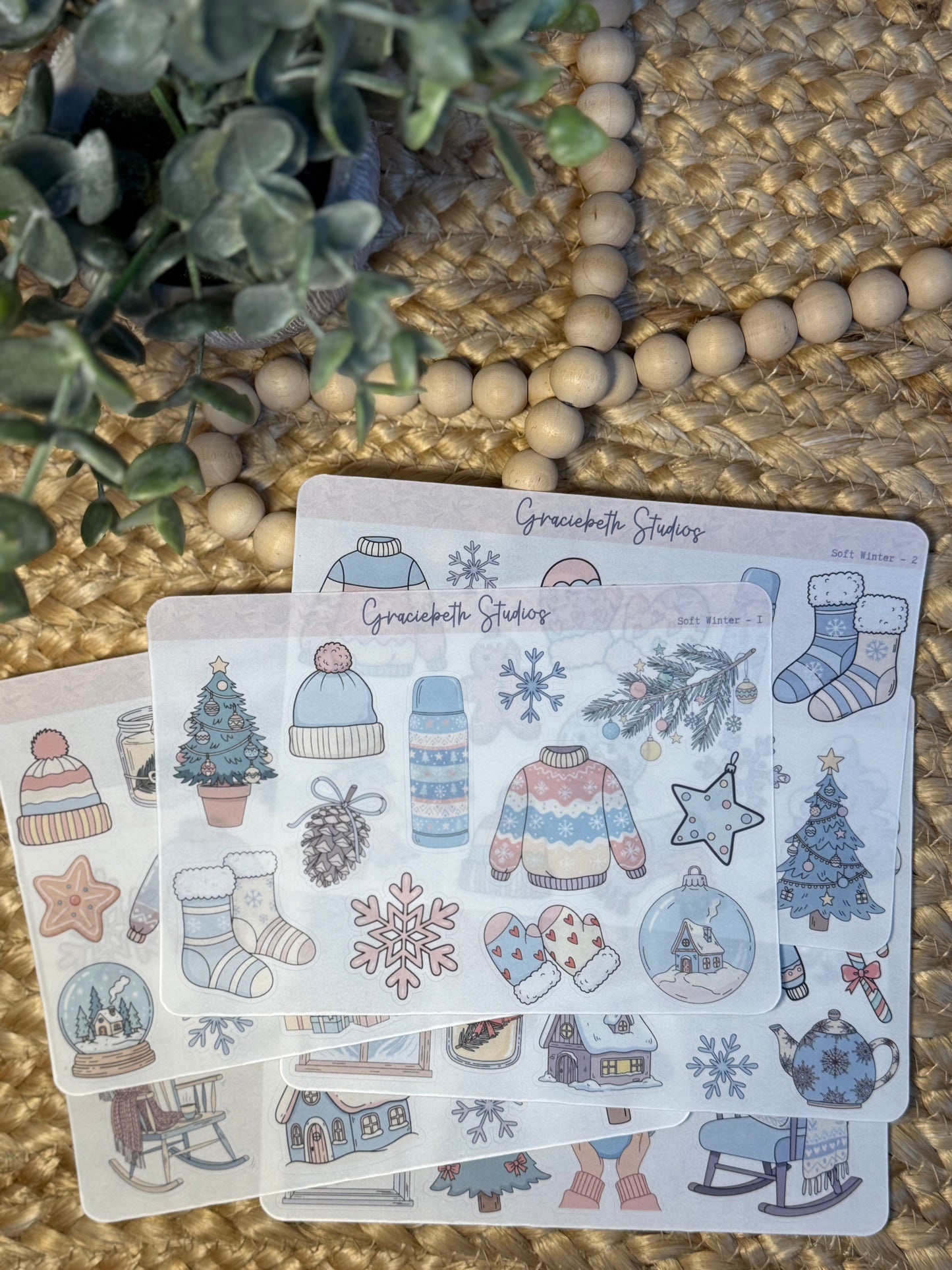 Soft Winter -  Deco Stickers