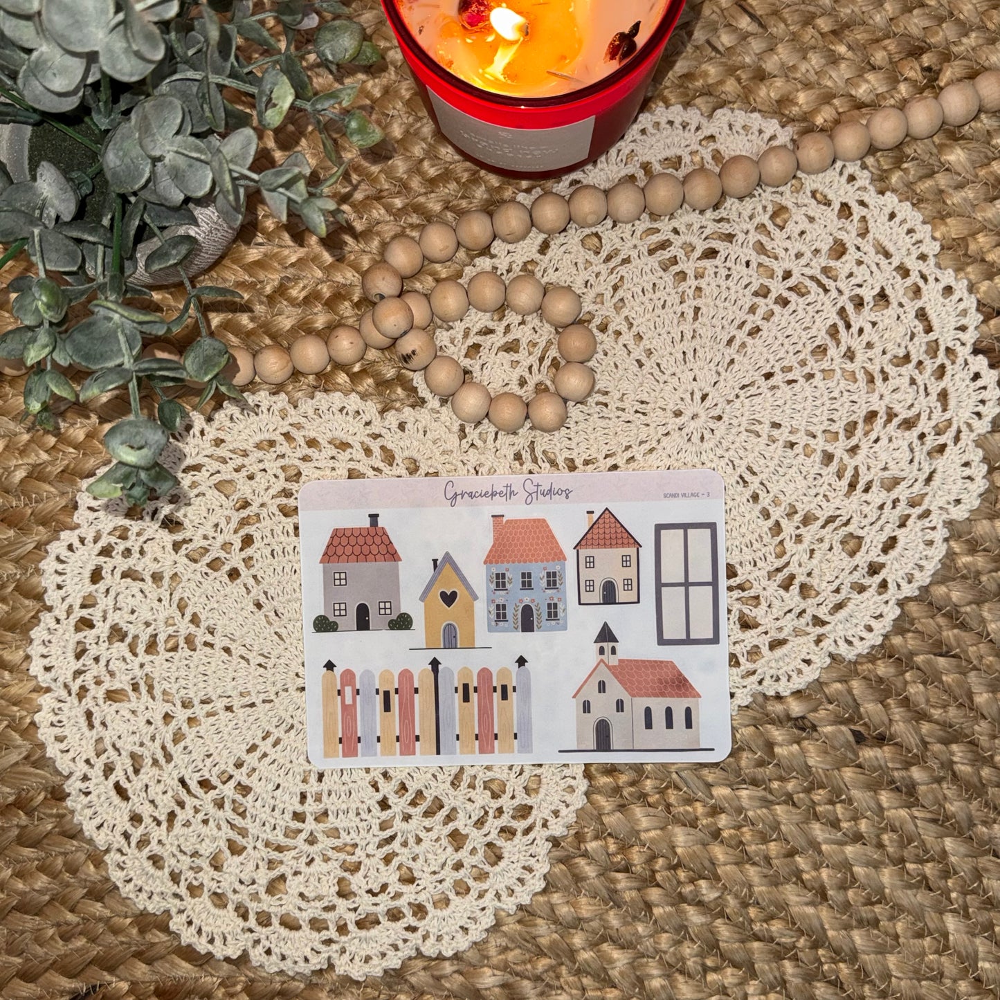 Scandi Village -  Deco Stickers
