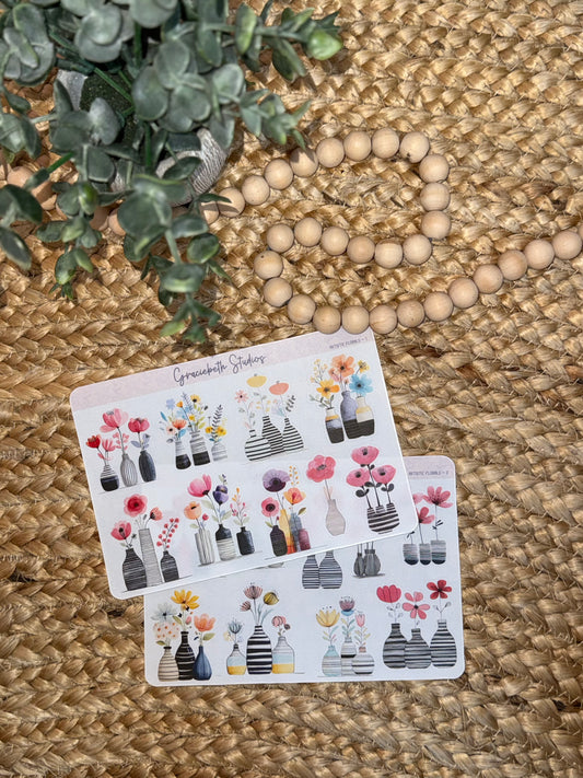 Artistic Florals - Deco Stickers