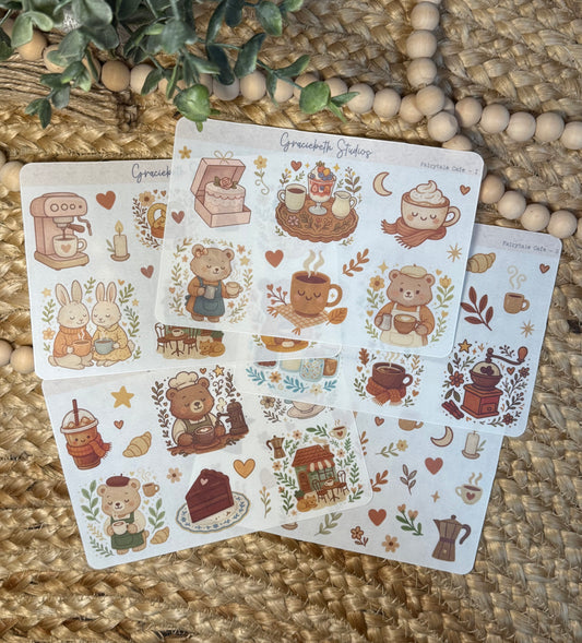 Fairytale Cafe Deco Stickers