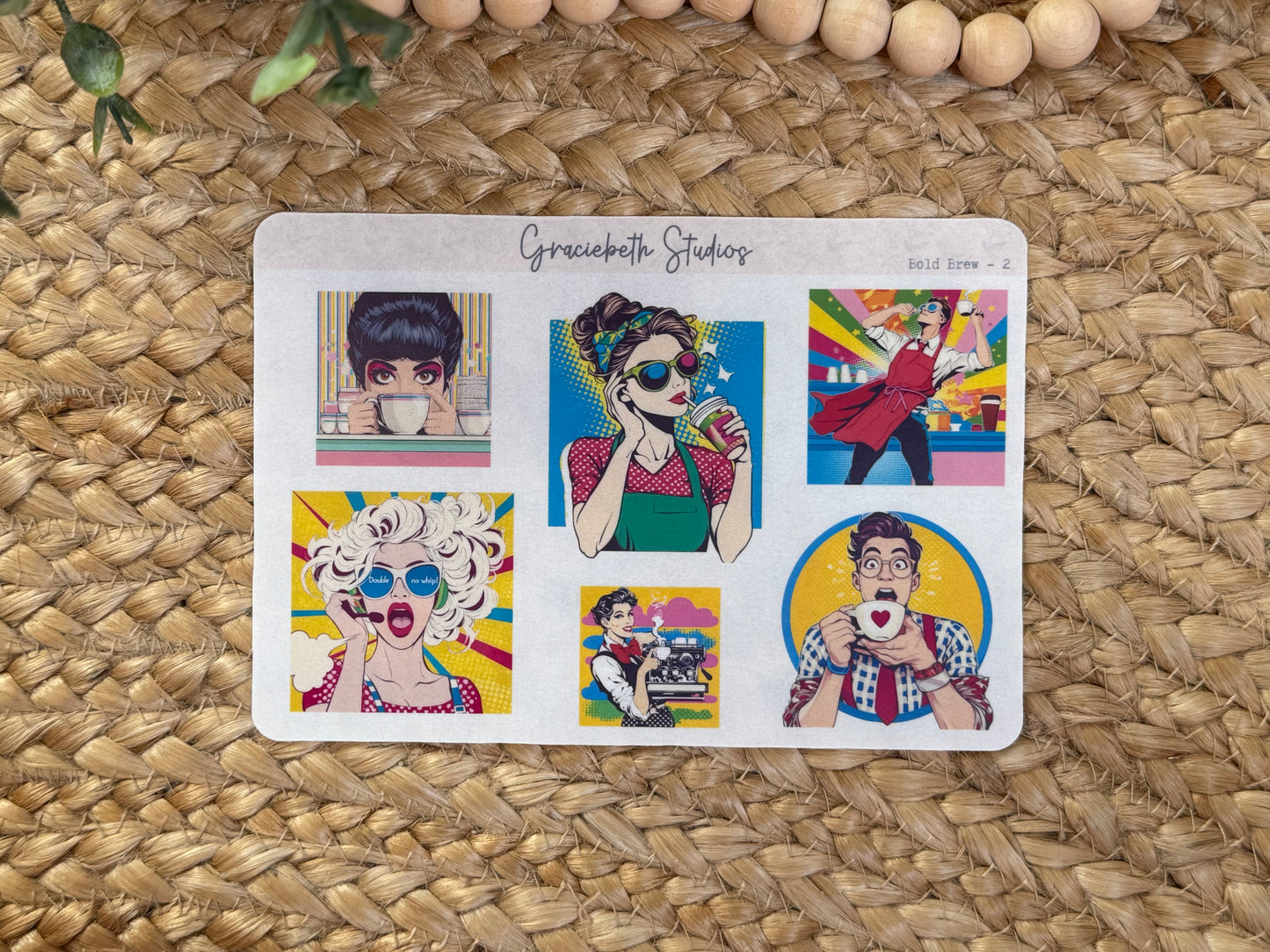 Bold Brew - Deco Stickers